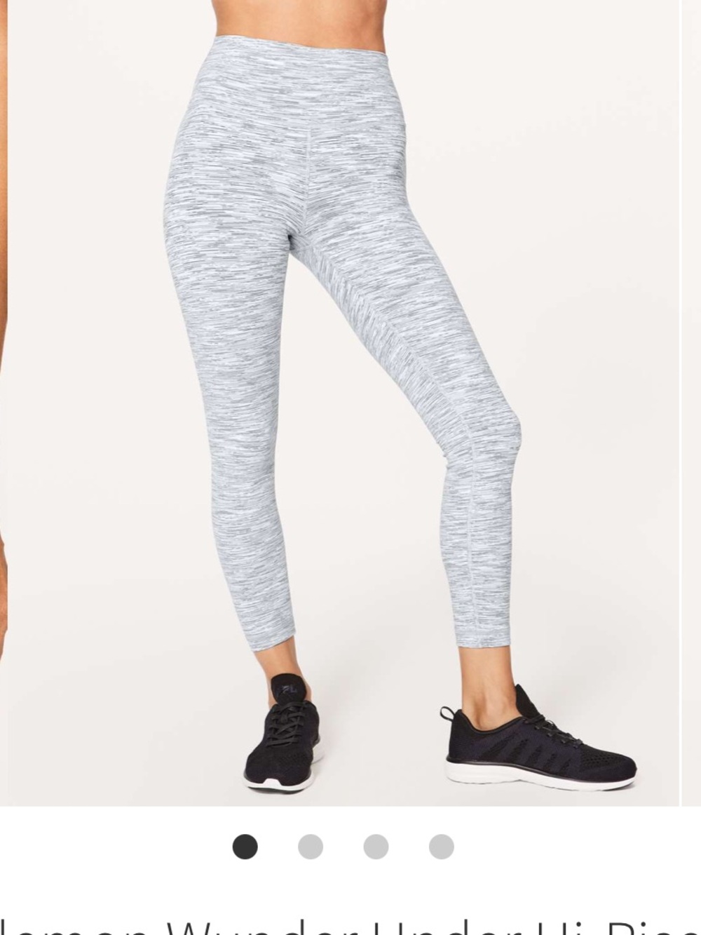 Lululemon Wunder Under Hi-Rise 7/8 Tight *25"